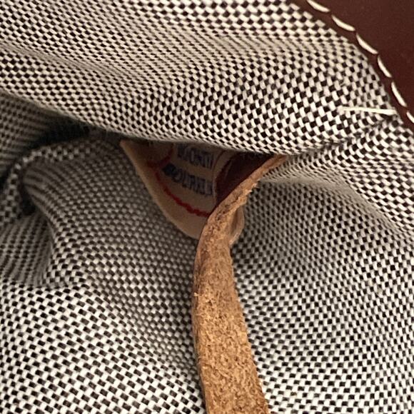 Dooney & Bourke HP65C Double Pocket Tote Hunter NWT Serial K6253580 - Picture 13 of 14